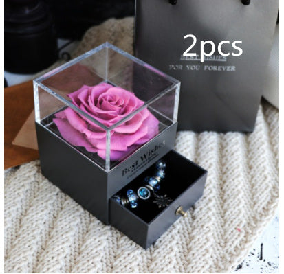 Ewige Blume Rose Schmuck Box