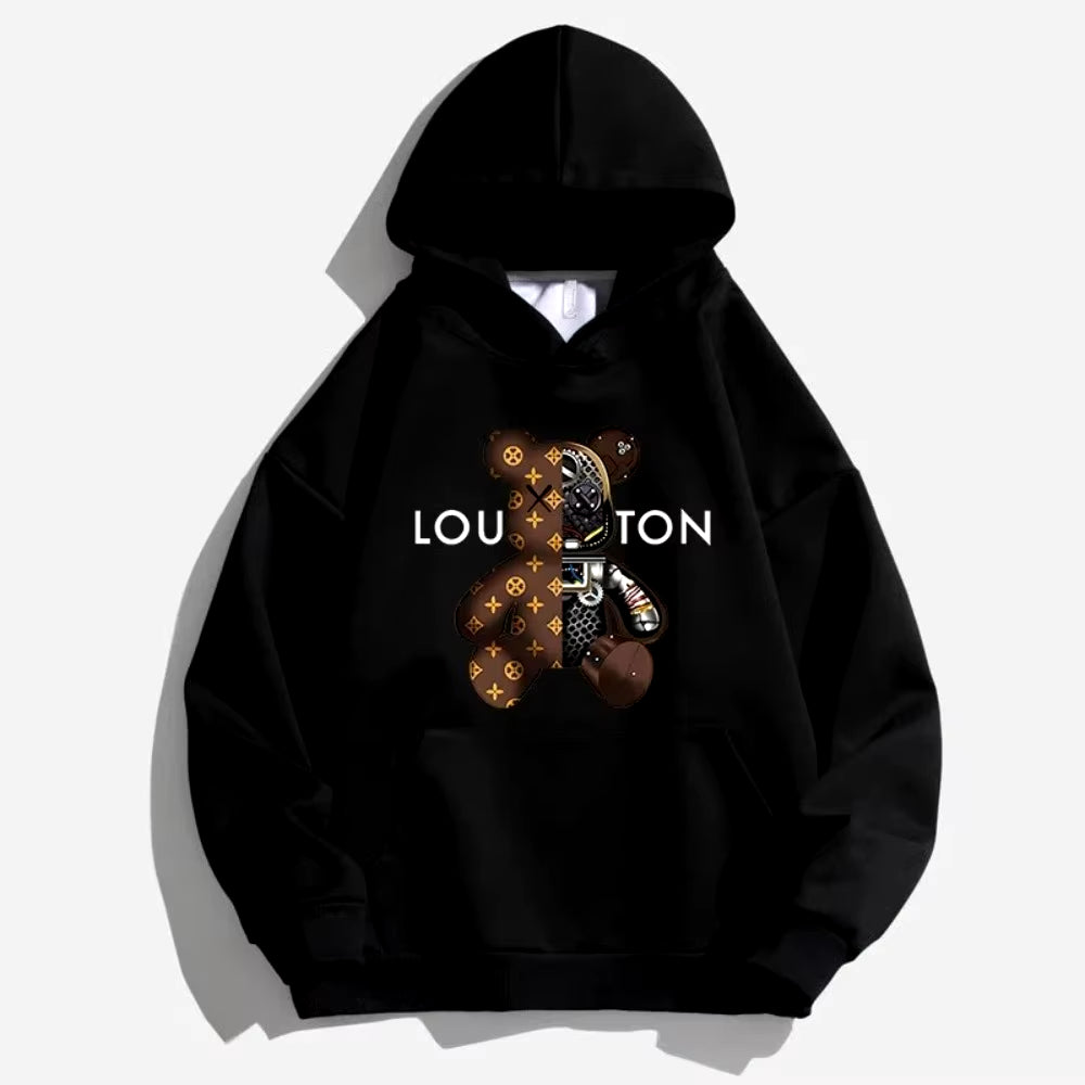 Popular Trend Hoodies Men Women Spring Autumn Hooded Fashion Brand Sweatshirts Graphic Print Pullovers High Quality Clothing