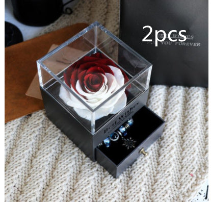 Ewige Blume Rose Schmuck Box