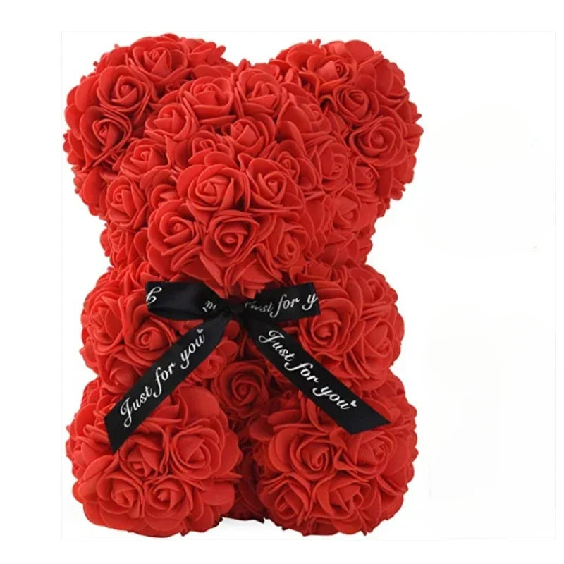 Rosen-Teddybär Valentinsgeschenk