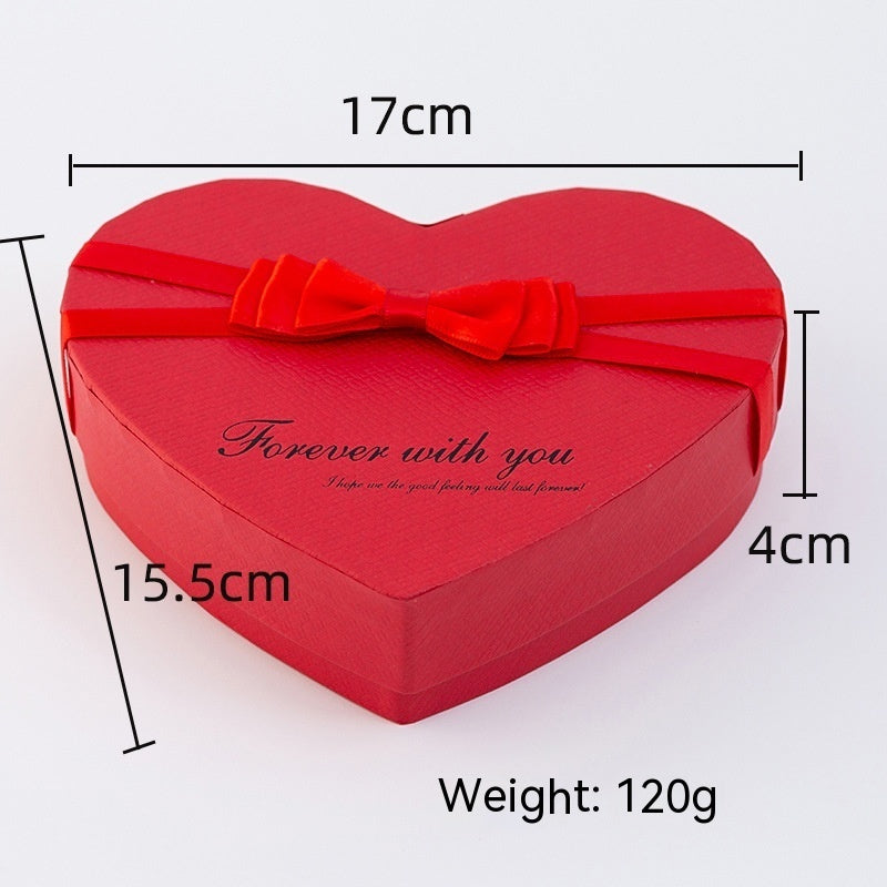 Herzförmige Rose Geschenk box Valentinstag