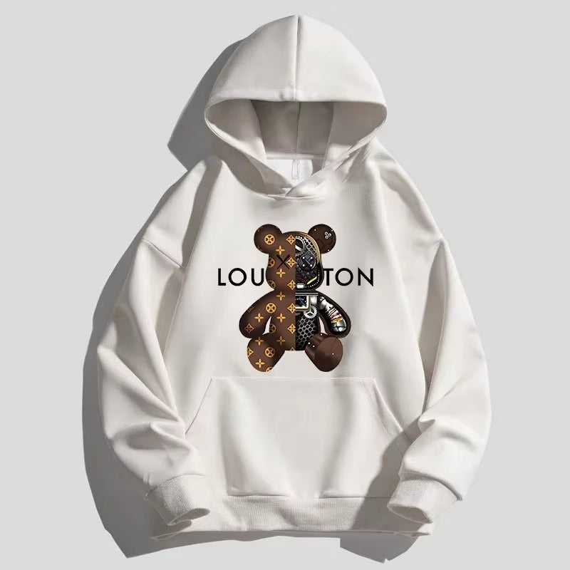 Popular Trend Hoodies Men Women Spring Autumn Hooded Fashion Brand Sweatshirts Graphic Print Pullovers High Quality Clothing