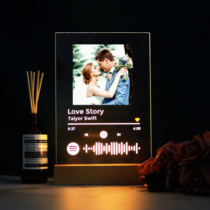 Valentines Tag Geschenk Musik Licht